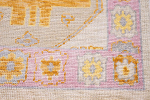 3x7 Modern Oushak Area Runner Rug