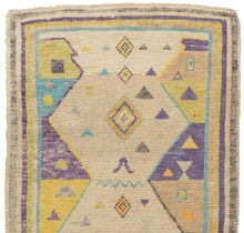 3x7 Soft Modern Oushak Runner Rug