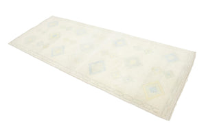 3x8 Modern Oushak Area Runner Rug