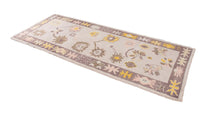 3x8 Modern Oushak Area Runner Rug