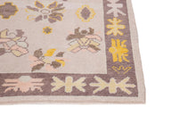 3x8 Modern Oushak Area Runner Rug
