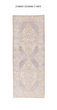 3x8 Modern Oushak Area Runner Rug