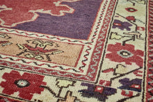 3x9 Colorful Old & Vintage Turkish Runner Rug