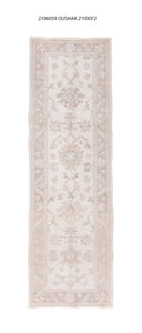 3x9 Modern Oushak Area Runner Rug