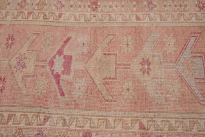 3x9 Old & Vintage Turkish Area Runner Rug