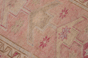 3x9 Old & Vintage Turkish Area Runner Rug
