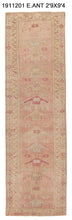 3x9 Old & Vintage Turkish Area Runner Rug