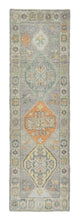 3x9 Soft Modern Oushak Runner Rug