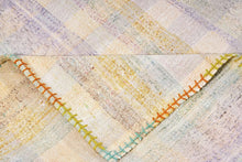 3x9 Yellow Vintage Turkish Area Rug