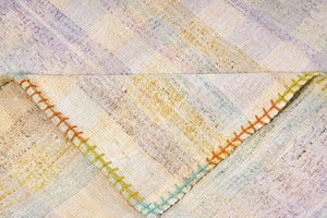 3x9 Yellow Vintage Turkish Area Rug