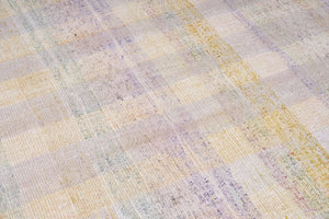 3x9 Yellow Vintage Turkish Area Rug