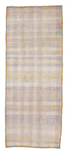 3x9 Yellow Vintage Turkish Area Rug