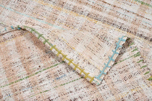 3x9 Yellow Vintage Turkish Runner Rug