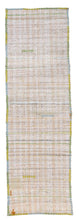 3x9 Yellow Vintage Turkish Runner Rug