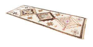 4x10 Old & Vintage Turkish Area Runner Rug