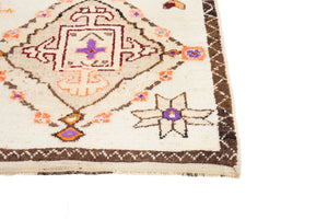 4x10 Old & Vintage Turkish Area Runner Rug