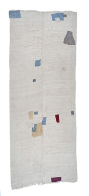 4x10 Colorful Vintage Turkish Area Rug