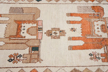 4x11 Old & Vintage Turkish Area Rug