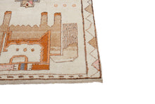 4x11 Old & Vintage Turkish Area Rug