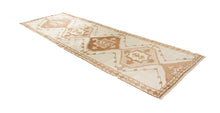 4x11 Old& Vintage Turkish Area Runner Rug