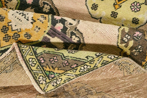4x11 Old & Vintage Turkish Area Runner