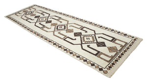 4x11 Old & Vintageturkish Area Runner Rug
