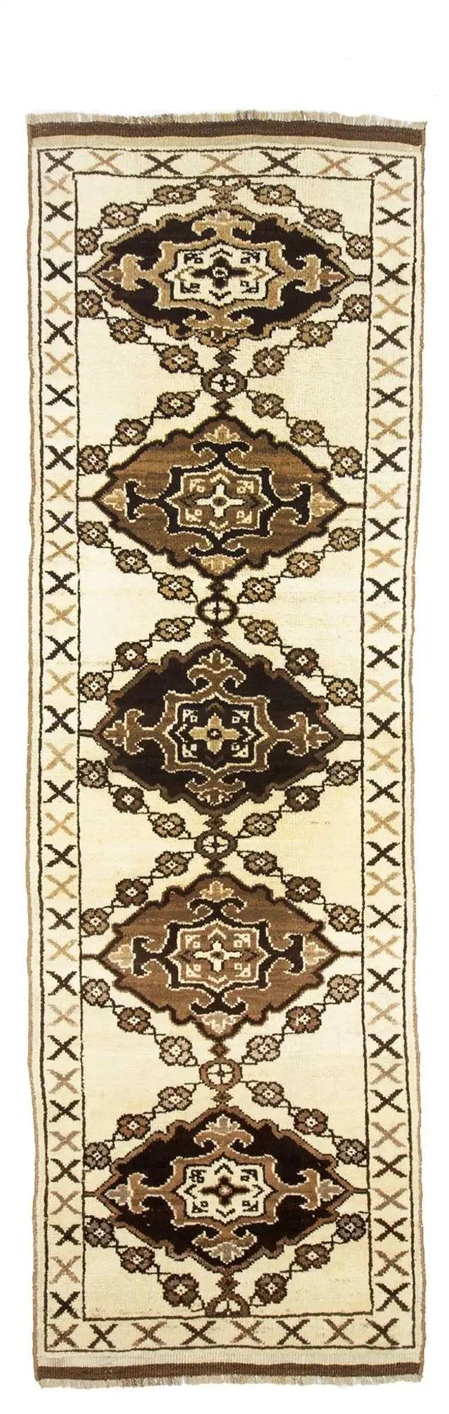 4x11 Old & Vintage Turkish Area Runner