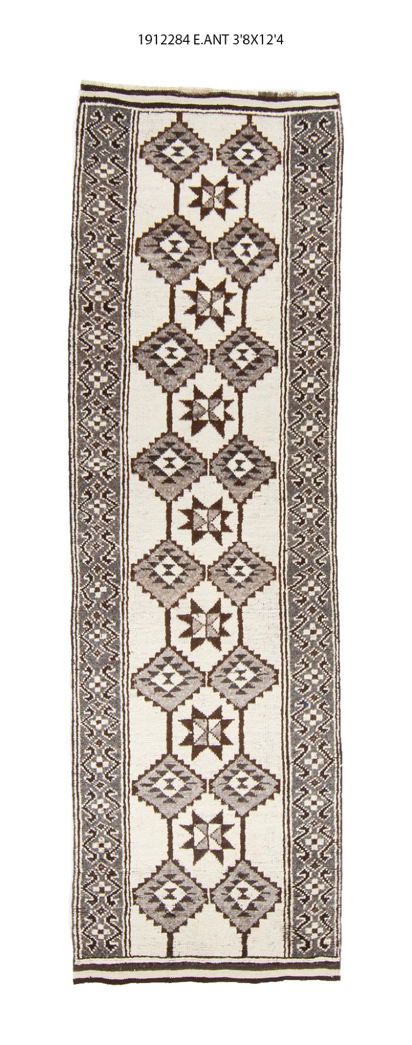 4x12 Old & Vintage Area Runner Rug