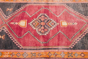 4x12 Old & Vintage Turkish Area Runner Rug