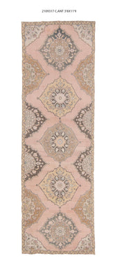 4x12 Old & Vintage Turkish Area Runner Rug