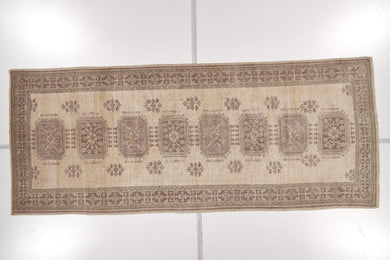 4x12 Soft Old & Vintage Turkish Area Rug
