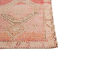 4x13 Old & Vintage Turkish Area Runner Rug