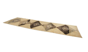 4x14 Old & Vintage Turkish Area Runner Rug
