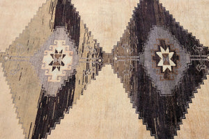 4x14 Old & Vintage Turkish Area Runner Rug