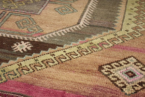 4x4 Old & Vintage Turkish Area Rug