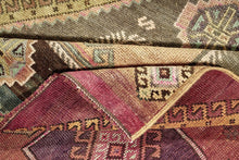 4x4 Old & Vintage Turkish Area Rug