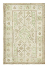 4x5 Colorful Old & Vintage Turkish Area Rug