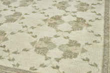 4x6 Light Sea Green & Sage Green Soft Old & Vintage Turkish Area Rug