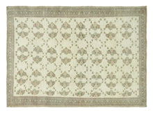 4x6 Light Sea Green & Sage Green Soft Old & Vintage Turkish Area Rug