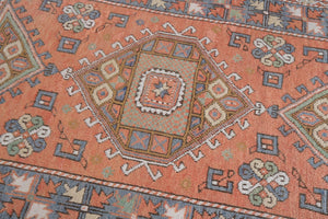 4x6 Old & Vintage Turkish Area Rug