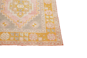 4x6 Old & Vintage Turkish Area Rug