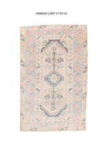 4x6 Old & Vintage Turkish Area Rug