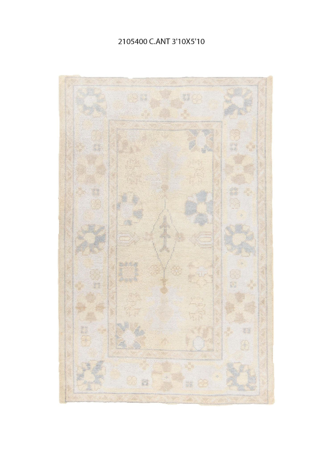 4x6 Old& Vintage Turkish Area Rug
