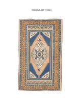 4x6 Old & Vintage Turkish Area Rug