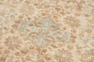 4x6 Wheat & Brown Soft Old & Vintage Turkish Area Rug