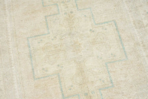4x7 Colorful Old & Vintage Turkish Area Rug