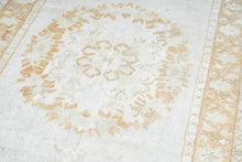 4x7 Gray Lavender & Bronze Vintage Turkish Area Rug