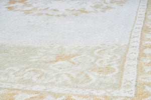4x7 Gray Lavender & Bronze Vintage Turkish Area Rug