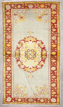 4x7 Gray Lavender & Bronze Vintage Turkish Area Rug