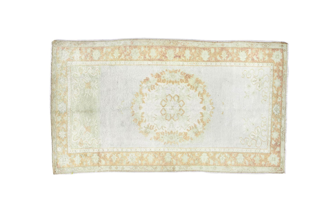 4x7 Gray Lavender & Bronze Vintage Turkish Area Rug